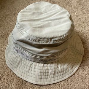Supreme webbing crusher bucket hat - Stone/Beige/Cream S/M